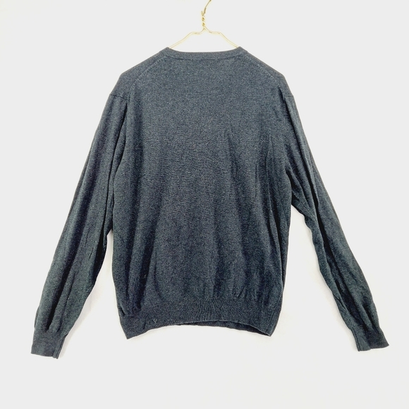Chatham Road V-Neck Long Sleeve Cotton Cashmere Blend Soft Knit Sweater P4456 - Picture 4 of 7